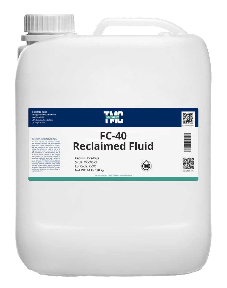 FC-40 RECLAIMED FLUID