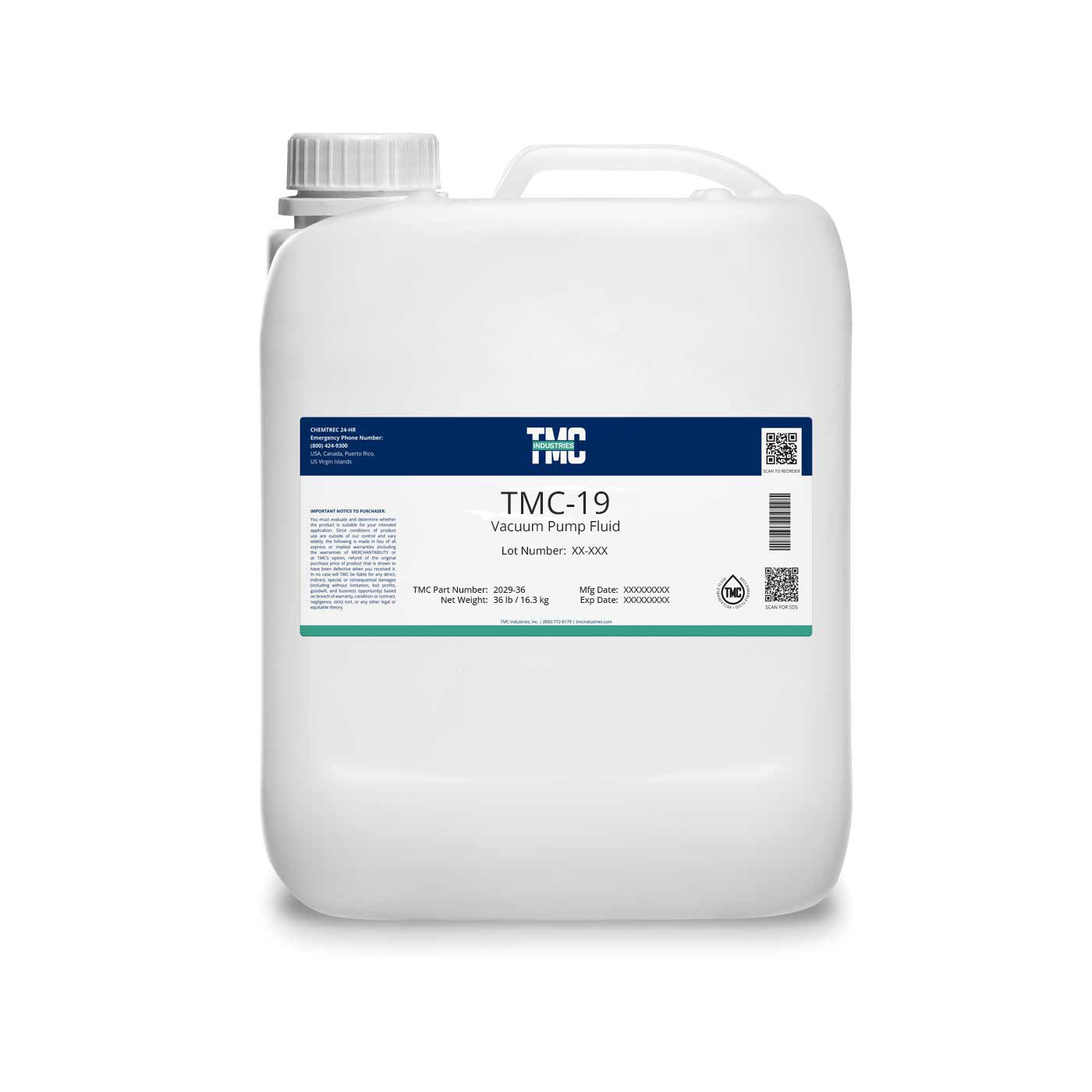 TMC-19 VACUUM PUMP FLUID