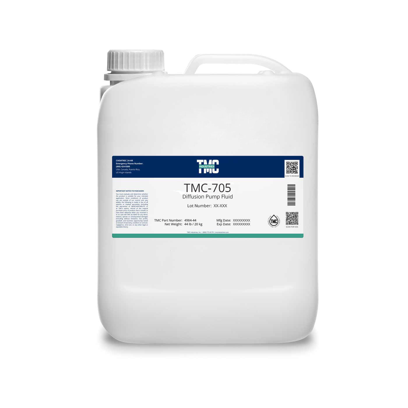 TMC-705 DIFFUSION PUMP FLUID